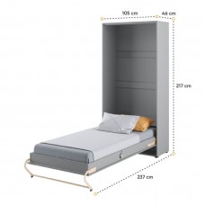 Paceļamā gulta CONCEPT PRO CP3, pelēks